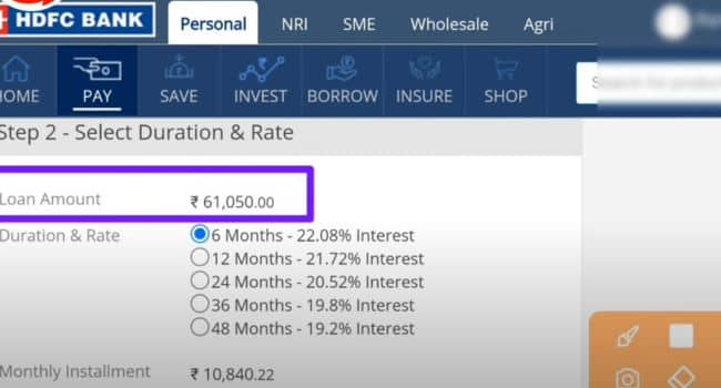 HDFC Credit Card Ki EMI Kaise Banaye