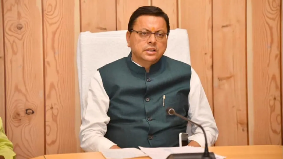 Congress and National Conference together in Jammu and Kashmir, CM Dhami asked – Does the party support separatist forces?